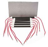 Original style heating elements complete set for 6 element heaters (1500 Watt). Models listed below. AirnMore is a recognized service center Free filter with every order
