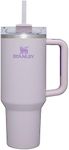 Stanley Quencher H2.0 FlowState Stainless Steel Vacuum Insulated Tumbler with Lid and Straw for Water, Iced Tea or Coffee, Smoothie and More, Orchid, 40 oz