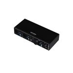 Arturia MiniFuse 2, 2in / 2out USB-C Audio Interface with 2 Mic/Line/Instrument Preamps, Built-in USB Hub, Loopback and Included Software Bundle - Mac/PC (Black)