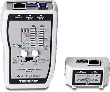 TRENDnet VDV and USB Cable Tester, TC-NT3,Black