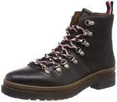 Tommy Hilfiger Elevated Outdoor Hiking Boot, Men’s Combat Boots, Black (Black 990), 10.5 UK (45 EU)