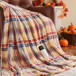 Heated Blanket Electric Throw, 50X6