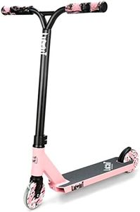 Limit LMT68 Mini Pro Kick Stunt Scooter-Short and Small Freestyle Trick Scooters for Kids Ages 5 Years and Up-Professional Complete BMX Scooter Perfect for Beginners Children Boys and Girls Gifts Pink