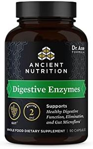 Digestive Enzymes by Ancient Nutrition, Supports Gut Health, Promotes Healthy Digestive Function, 90 Ct