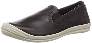 KEEN Women's Lorelai Slip-ON Shoes, Black, 5 Medium US