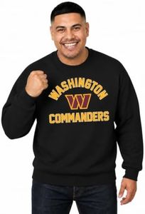 Washington Commanders NFL Gameday Crewneck Sweatshirt, Fleece Pullover