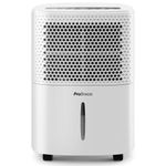 Pro Breeze 12L/Day Dehumidifier with Digital Humidity Display, Sleep Mode, Continuous Drainage and 24 Hour Timer - Ideal for Damp, Condensation and Laundry Drying, Quiet Mark Certified