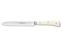 Wüsthof Classic Ikon Crème 5 Inch Serrated Utility Knife