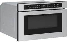 Zephyr 24 inch Built In Drawer Microwave Oven Under Cabinet - Under Counter Pull Out Microwave Drawer 1.2 cu ft