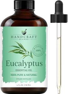 Eucalyptus Essential Oil - Huge 4 Fl Oz - 100% Pure and Natural - Premium Grade Essential Oil for Diffuser and Aromatherapy