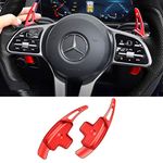 TTCR-II Steering Wheel Paddle Shifter Extension for Mercedes Benz A/G Class 2019-2022, C/CLS 2015-2021, E/SL/SLC 2017-2020, GLA/GLC/GLE/S 2016-2022, GLS 2017-2021, Aluminum Shift Paddle Extender