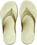 Flite Women's Khcr Flip-Flops-7 UK/India (40.67 EU)(FL0291L) ( KHAKI-CREAM color)