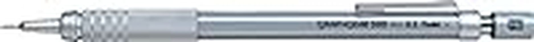 Pentel Graphgear 500 Mechanical Pencil, 0.5mm Lead, Grade HB, 1 x Graphgear Pencil, Silver, (PG515-A)
