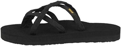 Teva womens Olowahu Sandal, Black o