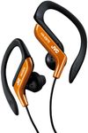 JVC HAEB75D Sports Clip Headphone, Orange