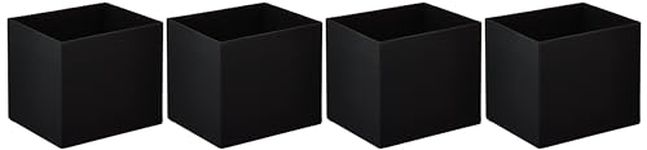 Ikea DRONA BLACK Storage Box - 33 x 38 x 33 cm - for EXPEDIT Shelving Unit - SET OF FOUR