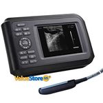 ValueStore.us Portable Ultrasound Scanner Veterinary Pregnancy V16 with 7.5 MHz Rectal Probe for Cattle Horse Camel Equine Goat Cow and Sheep.