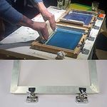 The Style Sutra Aluminum 27x Screen Printing Machine Frame Starter Kit Tool for DIY T-Shirts Clothes, Silver