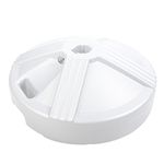 US Weight FUB1WE Empty Umbrella Base (White)