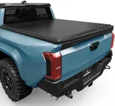 AUTOSAVER88 Soft Tri-fold Truck Bed Tonneau Cover Fits for Toyota Tacoma 2024 2025 5ft Bed (Excl. Trail Edition)