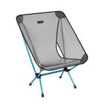 Helinox Chair Zero LT, 1.12 lbs Lightweight Camping Chair, Durable Ripstop, Compact Size, Portable and Packable Seat, Strong and Ultralight Frame, Backpacking Travel Essential, Cyan