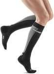 CEP Ultralight Tall Socks, Black/Gr