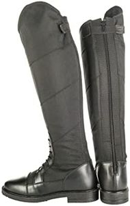 HKM Reitstiefel-Style Winter, Pantaloni Unisex-Adulto, Nero, 38 EU