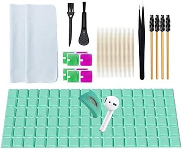 203PCS Airpod Cleaner Kit,iPhone Charge Port Cleaning kit,Airpods Earbud Cleaning Putty, Remove Ear Wax,Phone Phone Cleaning kit,for Airpods Charging Case/Headphones/Phone/Earbuds/Camera1