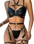 Lilosy Women Sexy Chain Strappy Und