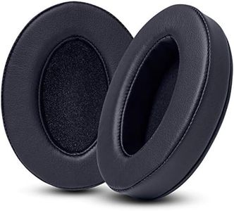 WC PadZ - The Ultimate Upgraded Earpads by Wicked Cushions - Compatible with Audio Technica, HyperX, SteelSeries Arctis & More - Extra Thick - Bigger Opening - Softer Memory Foam | Black