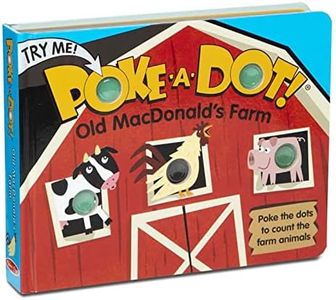 Melissa & Doug 31341 Poke-A-Dot Old MacDonald's Farm Board Book Board Book