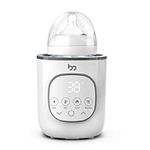 Baby Bottle Warmer, Warms Baby Feeds to Body Temperature in Minutes, Easy to Use, with Timer, Accurate Temp Control, Automatic Shut-Off, Warmer for All Bottles