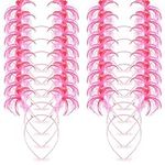 24 Pieces Tinsel Wrapped Feathers P