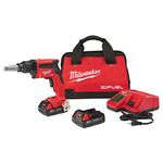 Milwaukee M18 FUEL 18-Volt Lithium-Ion Brushless Cordless Drywall Screw Gun Kit (2866-22CT)