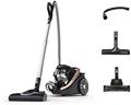 ROWENTA Aspirateur sans Sac Silence Force Cyclonic Effitech RO7954EA, Veuillez Vous référer à la Feuille de Construction du Produit, Noir/Or Rose, 500 W, 2.5 liters, 59 décibeles