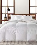 Hotel Collection European White Goose Down Medium Weight King Comforter, Hypoallergenic UltraClean Down