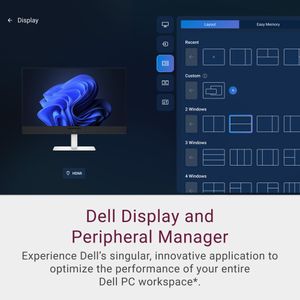 Dell 34" Curved Monitor – UltraWide WQHD Display