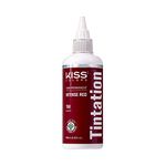 KISS TINTATION SEMI-PERMANENT HAIR COLOR RINSE DYE 5OZ WITH ARGAN OIL, ALOE VERA [T550 Intense Red]