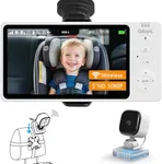 Wireless Baby Car Camera 5”HD 1080P