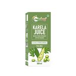 Nutriorg Organic Karela Juice - 500 ml | Bitter Gourd Juice for Blood Sugar Control | Diabetes Care & Immunity Boost | No Added Sugar, Colors, or Flavors | Pure & Natural