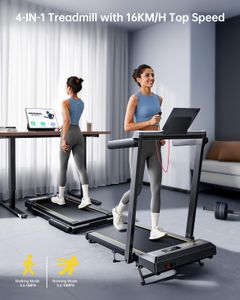 2-in-1 Folding Treadmill – 2.5HP Motor, Compact Home Fitness