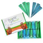 Davis Finest Mehndi Henna Cones, 12pcs x 30g Natural Indian Mehandi Temporary Tattoo Ready to Use Organic Henna Paste Hair Colour-Dye 360g