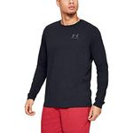 Under Armour Men's UA Sportstyle Left Chest LS Shirt Black