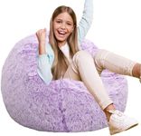Fluffy Bean Bag Chair for Kids, 2.5