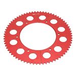 GREHUA #35 Chain 71 Tooth Split Sprocket for Predator 212cc 196cc 6.5hp 7.0hp Coleman CT200U BT200X CT100U TrailMaster MB200 MegaMoto B212 Motovox Doodlebug Baja Mini Bike Go Kart Cart Parts Aluminum