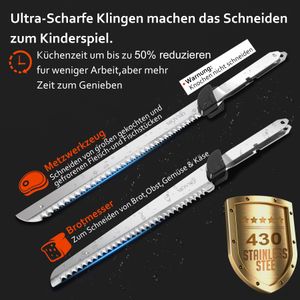 MOVNO Electric Knife – Cordless Carving Tool for Meat & Bread