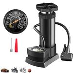 Bicycle Pump - High Pressure Foot Air Pump for Cycles, Balloons, Footballs and Tyres
