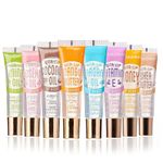 Broadway Vita-Lip Clear Lip Gloss 0.47oz/14ml (8PCS-Honey, Mango, Mint, Argan, Coconut, Shea, Rosehip, Vitamin E Oil) (8 PCS SET)