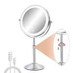 Makeup Mirror With Adjustable Heights