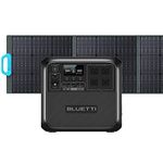 BLUETTI Solar Generator AC180 with PV200 Solar Panel Included, 1152Wh Portable Power Station w/ 4 1800W (2700W Surge) AC Outlets, LiFePO4 Emergency Power for Camping, Off-grid, Power Outage